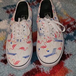 Women's Flamingo Vans